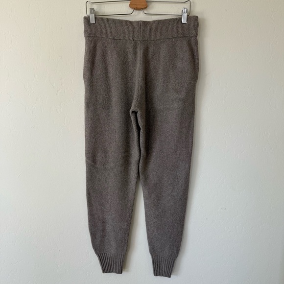 Abercrombie & Fitch Cozy Taupe 90’s Drawstring Sweater Joggers Medium - Picture 5 of 7